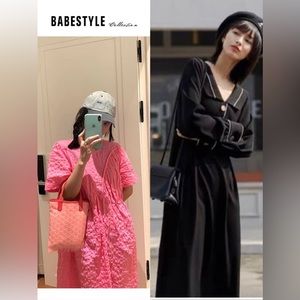2 oversized Japanese style dresses